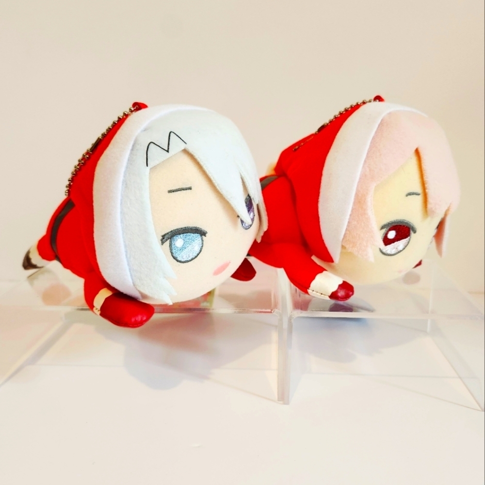 idolish7 - Tenn & Gaku Santa - Character Plushies - Otome Game Anime Idol Plush
